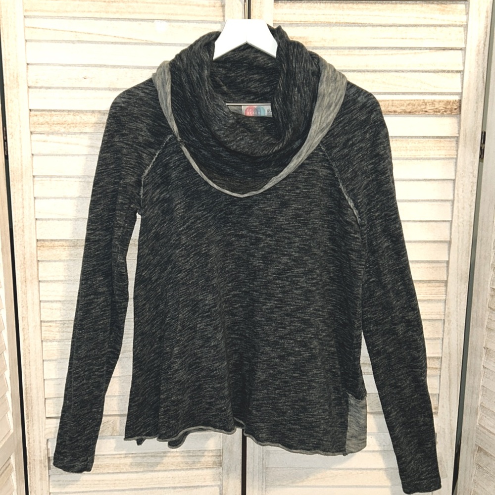 FP Free People Beach Cocoon Cowl Pullover One Size - Picture 3 of 12